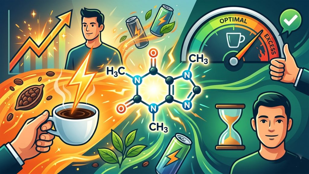 Infografía de la cafeína.