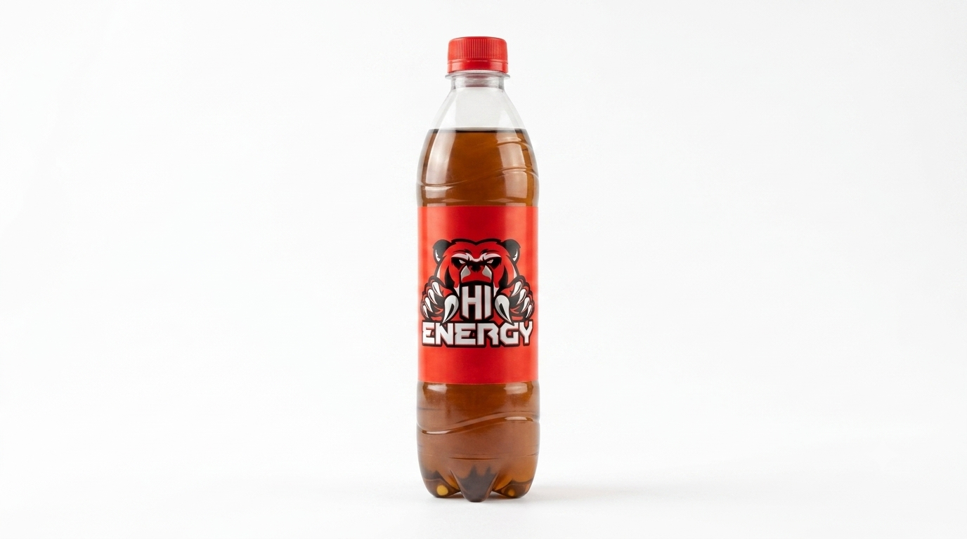hi- energy bebida embotellada de 500 ML